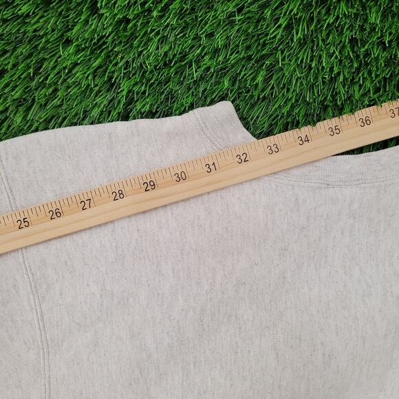 Vintage 80s Marquette Sweatshirt L/XL 23x24 Boxy Champion - Picture 3 of 16